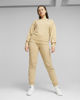 Immagine di PUMA - Pantalone tuta da donna beige con logo nero