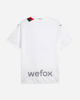 Immagine di PUMA - T shirt da uomo bianca in tessuto traspirante con banda logo Milan