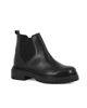 Immagine di SALT'N'PEPPER - Beatles nero in VERA PELLE, tacco 3,5CM