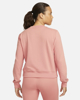 Immagine di NIKE - Felpa da donna rosa in tessuto traspirante con logo bianco