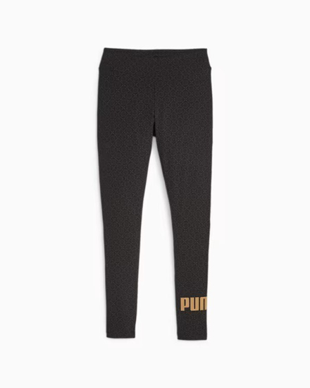 Immagine di PUMA - Leggins da donna nero con stampa logo