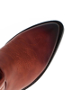 Immagine di ZOE - Stivaletto texano marrone con zip laterale, tacco 4CM