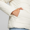 Immagine di PUMA - Giubbotto da donna panna idrorepellente con zip frontale e cappuccio