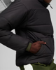 Immagine di PUMA - Giubbotto da uomo nero idrorepellente con zip frontale e cappuccio