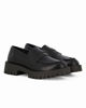 Immagine di TATOO - Mocassino nero con suola track