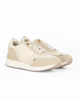 Immagine di TATOO - Sneakers beige con lacci e dettagli oro