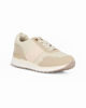 Immagine di TATOO - Sneakers beige con lacci e dettagli oro