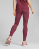 Immagine di PUMA - Leggins bordeaux con logo bianco