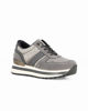 Immagine di TATOO - Sneakers grigia con lacci e inserto in cocco