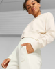 Immagine di PUMA - Pantalone tuta a vita alta da donna panna