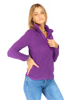 Immagine di ON SPIRIT - Micropile da donna viola con mezza zip frontale - VALENTINA