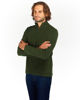 Immagine di ON SPIRIT - Micropile da uomo verde con mezza zip frontale - VITTORIO