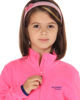 Immagine di ON SPIRIT - Pile da bambina rosa fluo con zip frontale - DANIELA