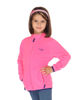 Immagine di ON SPIRIT - Pile da bambina rosa fluo con zip frontale - DANIELA