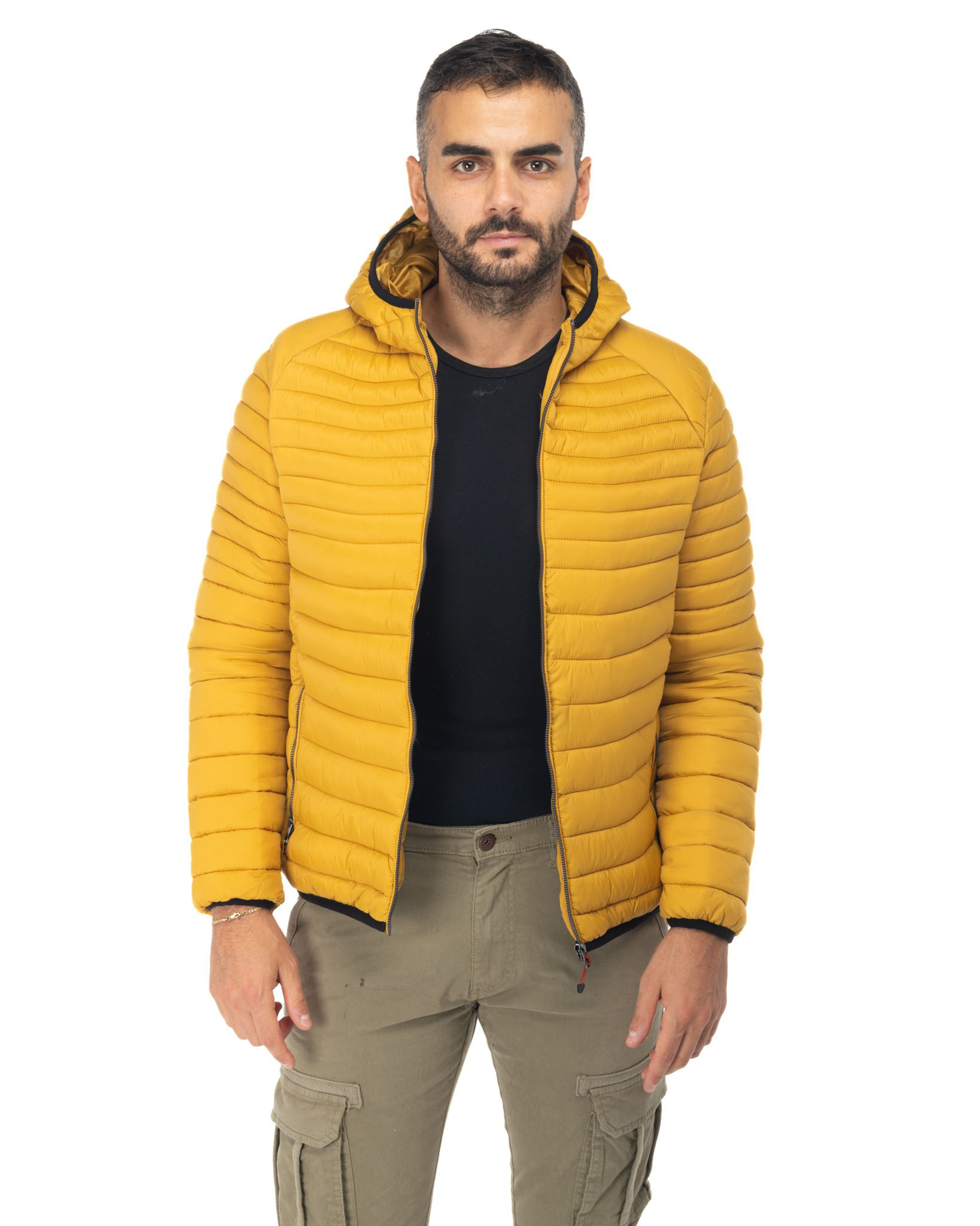 Moncler Giubbino Haluk 100 Grammi A Righe L19511A00007/F70 main image 0
