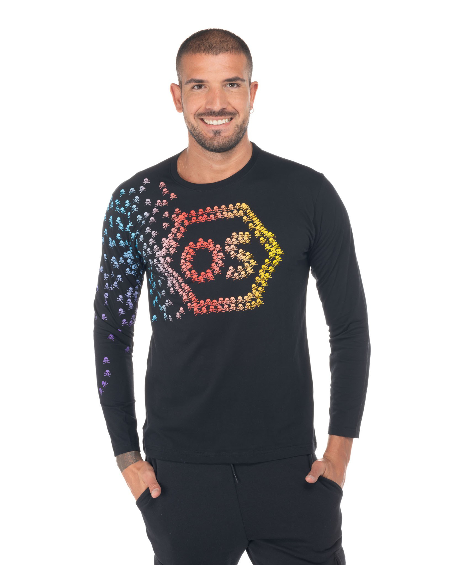 T-shirt Homme Martin Zelo - Taille Unique, Couleur Grise, Mélange Coton/polyester - Neuf Avec étiquettes