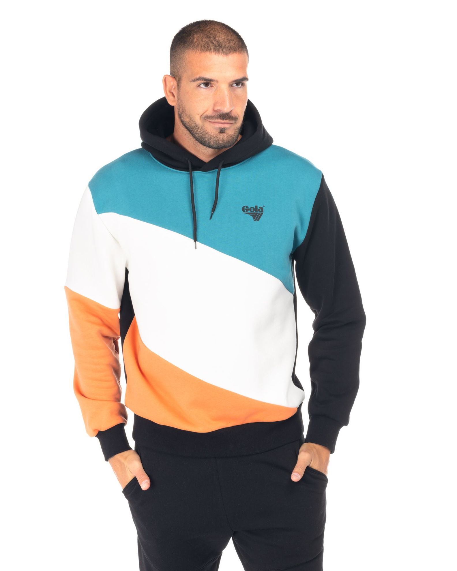 Set Performance Spyder Tuta Uomo 2 Pezzi - Felpa Con Zip E Pantaloni Jogger Sportivi Tuta Felpata Uomo - Foto 5