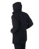 Immagine di ON SPIRIT - Giubbotto parka da uomo nero in SOFTSHELL idrorepellente antivento e traspirante con cappuccio e zip frontale - ERIC