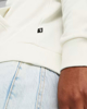 Immagine di PUMA - Felpa da uomo panna con logo colorato e cappuccio