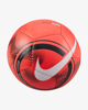 Immagine di NIKE - Pallone da calcio rosso fluo e nero con logo bianco - PHANTOM PITCH