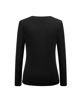 Immagine di BACHATA - MAGLIA NERA CON DETTAGLIO CATENA CON STRASS SUL COLLO