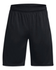 Immagine di UNDER ARMOR - Pantaloni corti da allenamento uomo neri con logo bianco