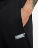 Immagine di NIKE - Pantalone da uomo in acetato nero con logo bianco