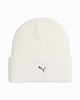 Immagine di PUMA - Cappello invernale a coste bianco con logo metallizzato