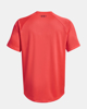 Immagine di UNDER ARMOR - T shirt da uomo arancione fluo in tessuto traspirante