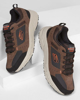 Immagine di SKECHERS - Scarpa da uomo relaxed fit marrone e nera con soletta in memory foam