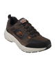 Immagine di SKECHERS - Scarpa da uomo relaxed fit marrone e nera con soletta in memory foam
