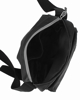 Immagine di NAVIGARE - Borsello nero con doppia tasca frontale