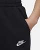 Immagine di NIKE - Pantalone tuta da bambino nero con logo bianco