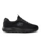 Immagine di SKECHERS - Scarpa slip-on da uomo nera in mesh traspirante con soletta in memory foam