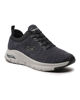 Immagine di SKECHERS - Scarpa slip-on da uomo nera e grigia in mesh traspirante con supporto ARCH FIT