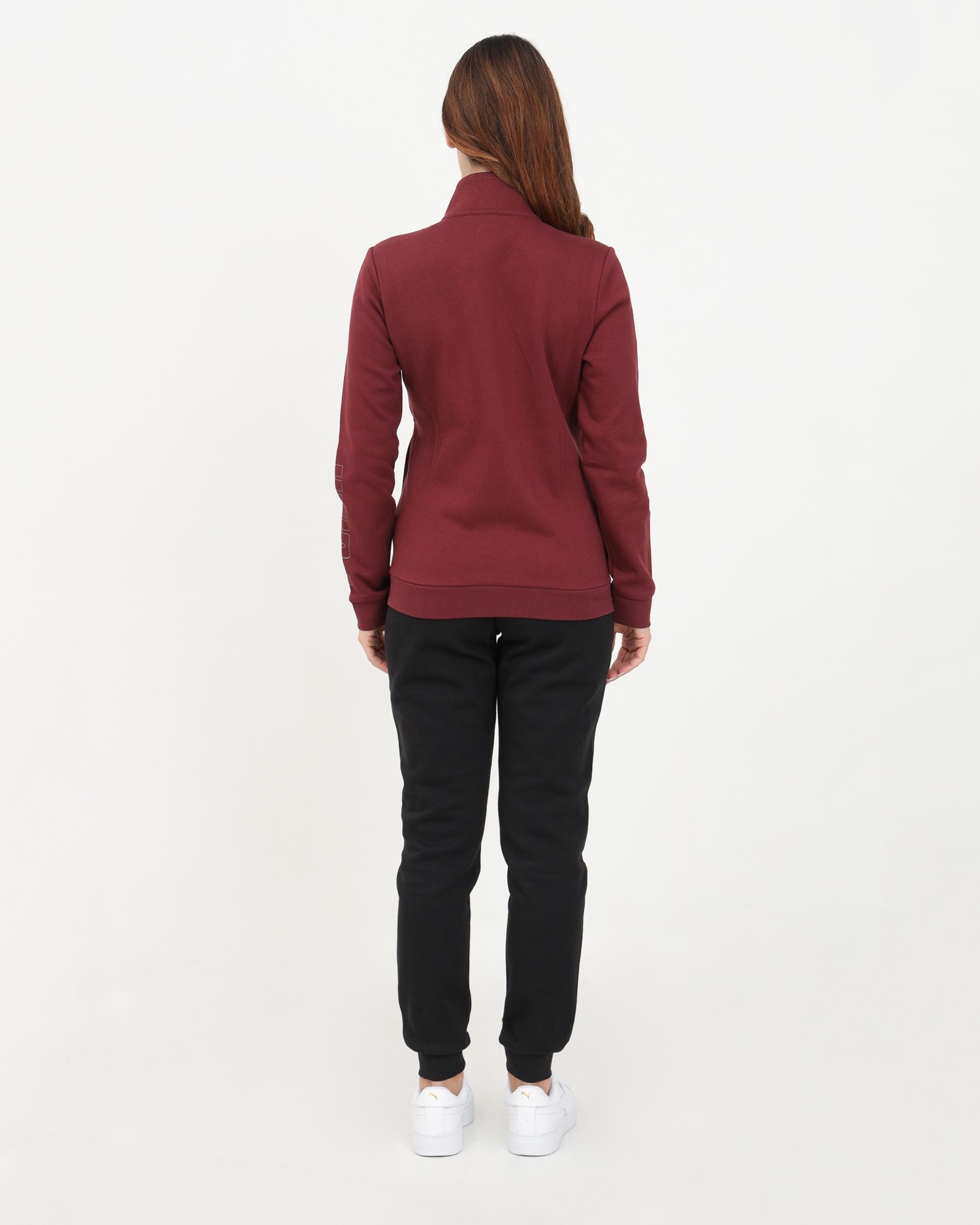 Tuta Elegante Invernale 2 Pezzi Per Donna Curvy - Maglione E Pantalone In Morbido Felpa - Tinta Unita