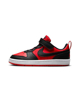 Immagine di NIKE - Sneaker da bambino rossa e nera con strappo, numerata 28/35 - COURT BOROUGH LOW RECRAFT PS