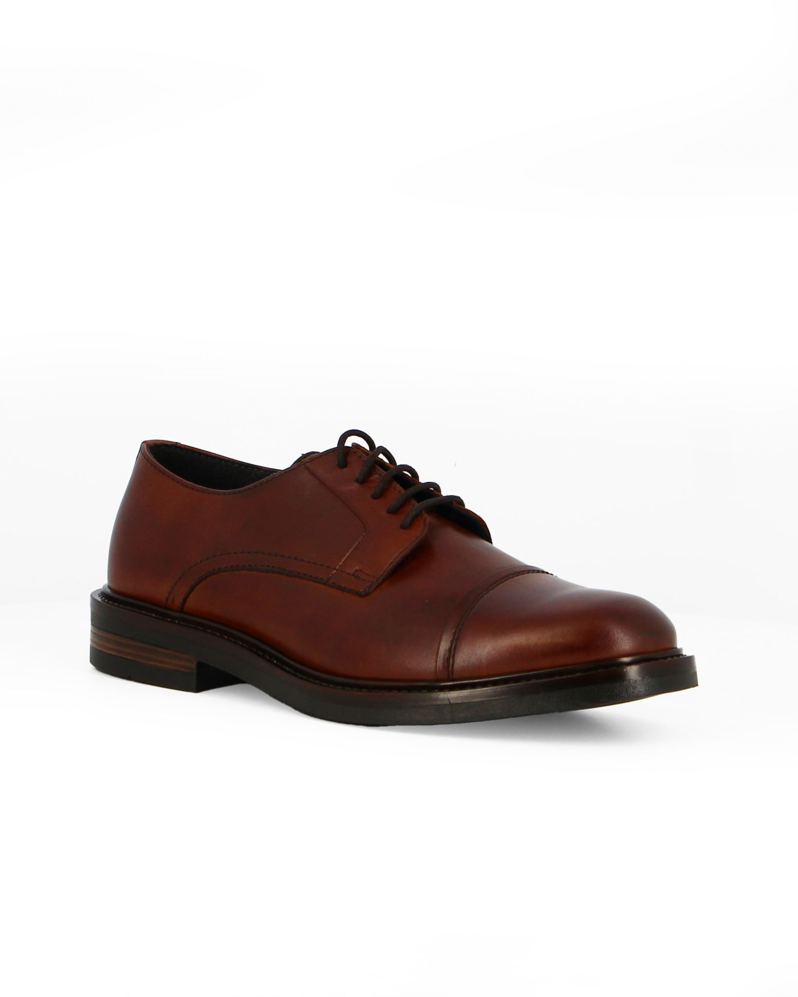 Business Class Scarpe Da Uomo Formali Intelligenti Kewi Lace Up Tan