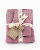 Immagine di SOLO SOPRANI - Coppia asciugamani rosa in spugna - 100% COTONE