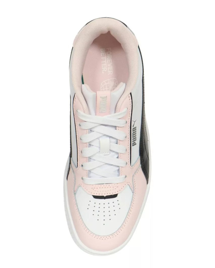 Immagine di PUMA - Sneaker da ragazza rosa e bianca in VERA PELLE con suola alta, numerata 36/39 - KARMEN REBELLE JR
