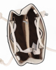 Immagine di ENRICO COLLEZIONE - Borsetta due manici beige con tracolla removibile