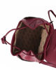 Immagine di ENRICO COLLEZIONE - Zaino bordeaux con patta, tasche laterali e coulisse