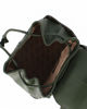 Immagine di ENRICO COLLEZIONE - Zaino verde con patta, tasche laterali e coulisse