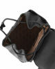 Immagine di ENRICO COLLEZIONE - Zaino nero con patta, tasche laterali e coulisse