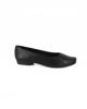 Immagine di PICCADILLY - Ballerina nera con soletta anatomica in lattice, tacco 3cm
