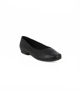 Immagine di PICCADILLY - Ballerina nera con soletta anatomica in lattice, tacco 3cm