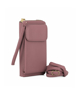 Immagine di ENRICO COVERI - Portafoglio - portasmartphone rosa con tracollina e laccio da polso removibili