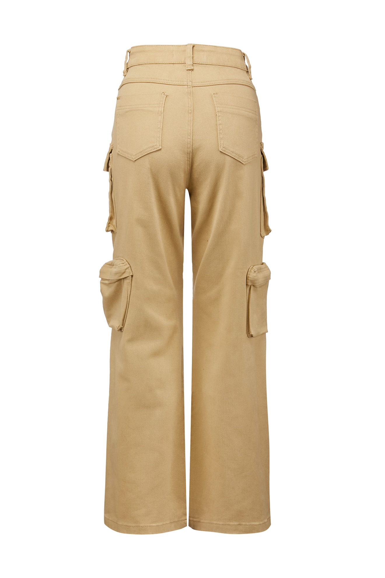 Pantalone Nenette cargo in suede donna