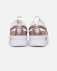 Immagine di PUMA - Sneaker platform da donna bianca e rose gold con logo effetto laminato