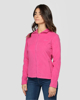 Immagine di BRUGI - Pile da donna fuchsia con zip frontale